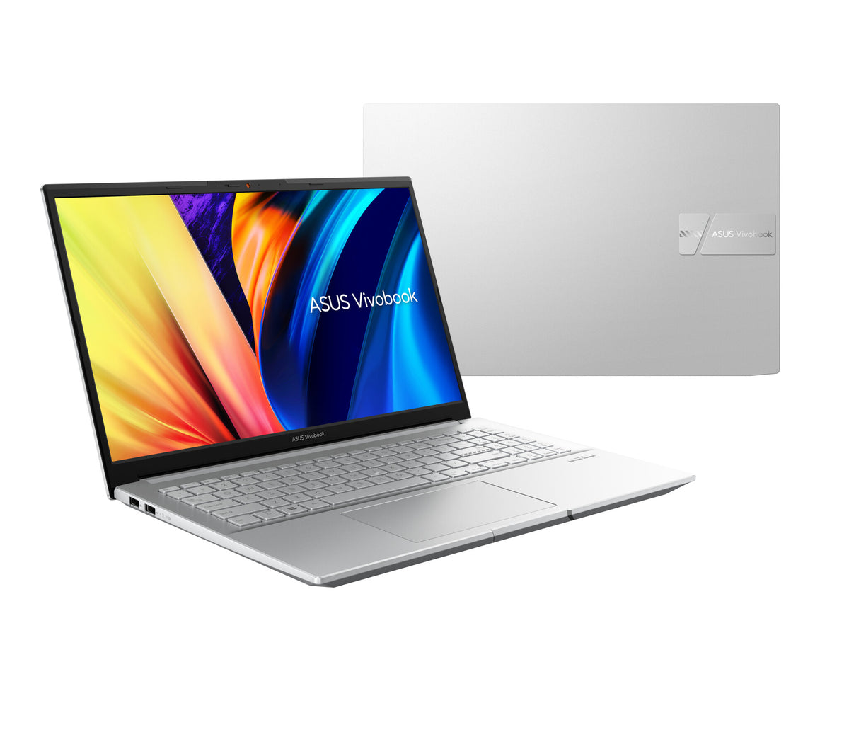 ASUS VivoBook Pro 15 Laptop - 39.6 cm (15.6&quot;) - AMD Ryzen™ 7 6800H - 16 GB LPDDR5-SDRAM - 512 GB SSD - NVIDIA GeForce RTX 3050 - Wi-Fi 6E - Windows 11 Home - Silver