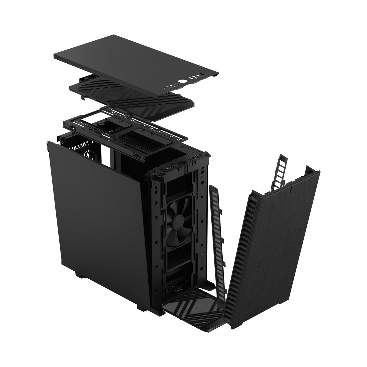 Fractal Design Define 7 Mini - MicroATX Mini Tower Case in Black