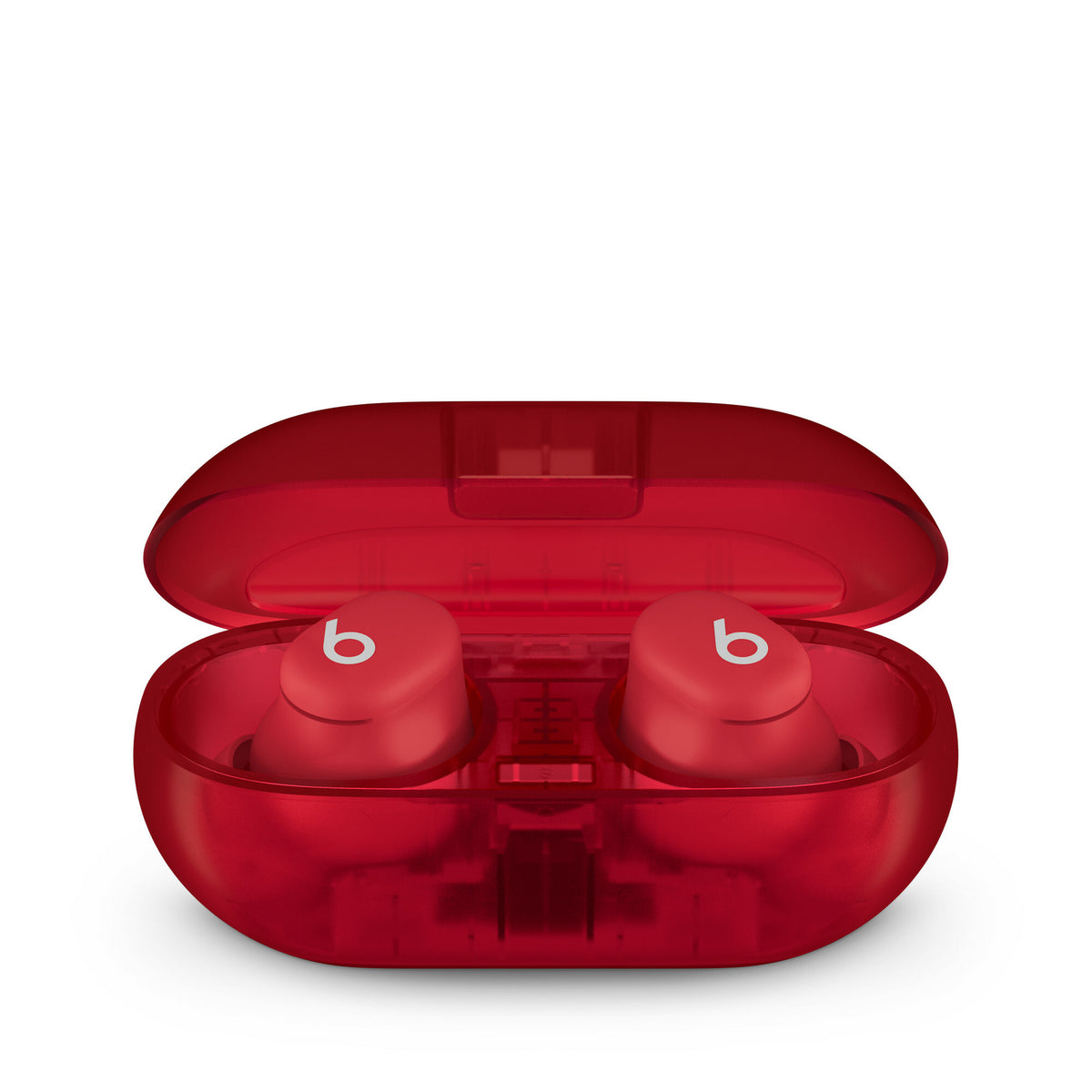 Apple Beats Solo Buds - True Wireless Stereo (TWS) In-ear Earbuds in Transparent Red