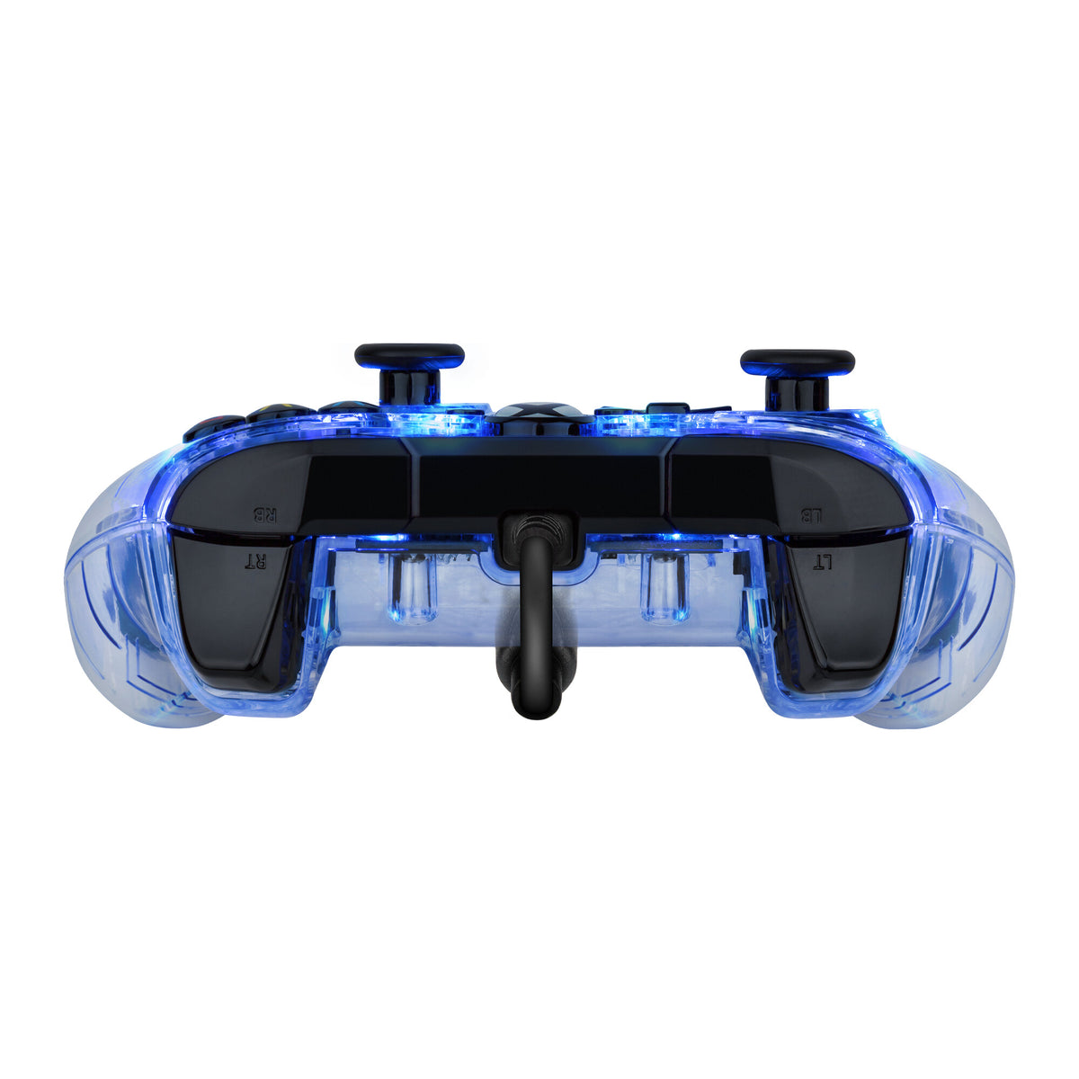 PDP Afterglow - Wired USB Gamepad for Xbox Series X|S in Transparent Blue