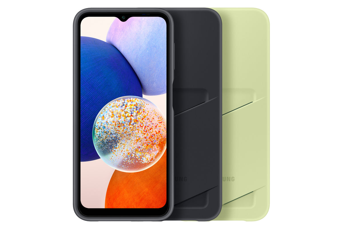Samsung Card Slot Case for Galaxy A14 / A14 (5G) in Lime