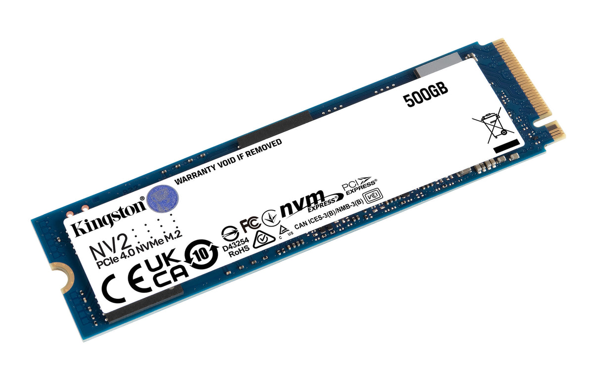 Kingston Technology NV2 2280 PCIe 4.0 NVMe M.2 SSD - 500 GB