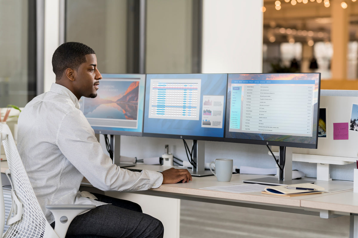 HP E24D G4 - 60.5 cm (23.8") - 1920 x 1080 pixels Full HD LED Monitor