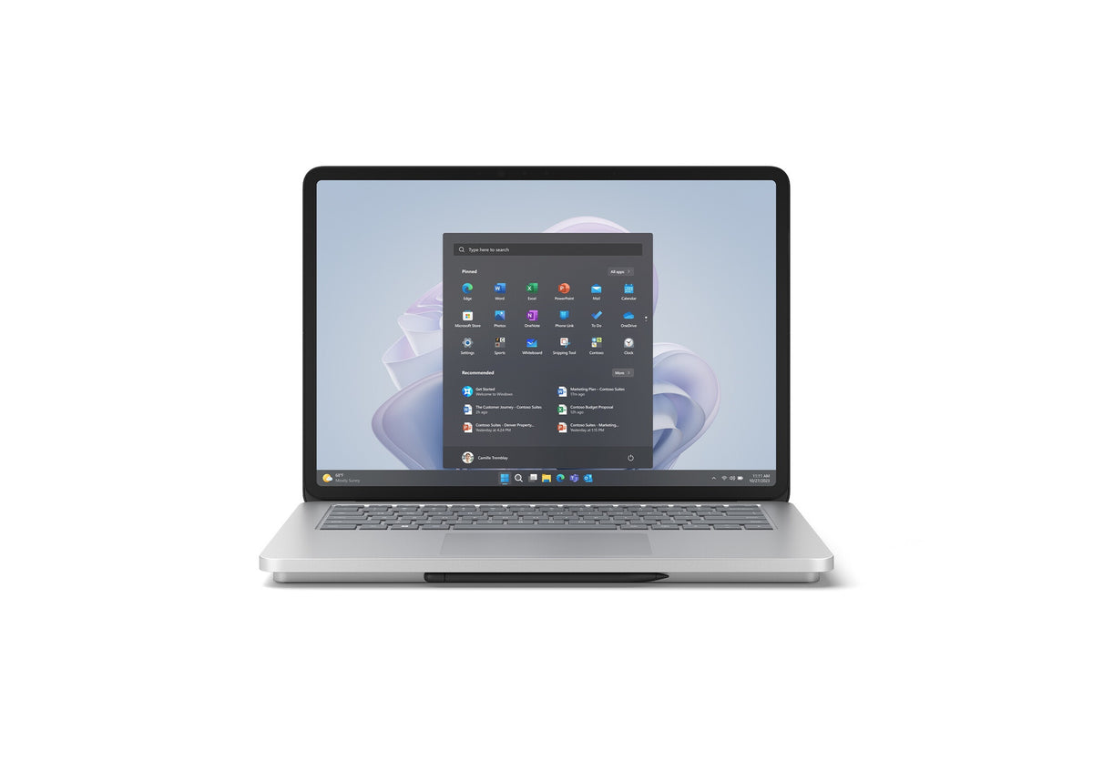 Microsoft Surface Laptop Studio 2 Hybrid (2-in-1) - 36.6 cm (14.4") - Touchscreen - Intel® Core™ i7-13800H - 16 GB LPDDR5x-SDRAM - 512 GB SSD - NVIDIA GeForce RTX 4050 - Wi-Fi 6E - Windows 11 Pro - Platinum