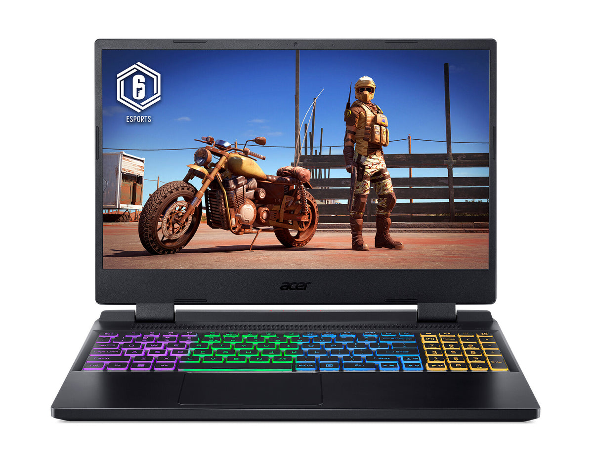 Acer Nitro 5 AN515-58 Laptop - 39.6 cm (15.6&quot;) - Intel® Core™ i7-12650H - 16 GB DDR5-SDRAM - 1TB SSD - NVIDIA GeForce RTX 4060 - Wi-Fi 6 - Windows 11 Home - Black