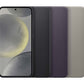 Samsung Vegan Leather Case for Galaxy S24 in Black