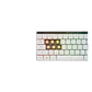 ASUS ROG Falchion RX Low Profile - USB Wired + RF Wireless + Bluetooth RGB Optical Keyboard in White (QWERTZ)