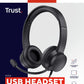 Trust Ayda - USB Wired Headset in Black