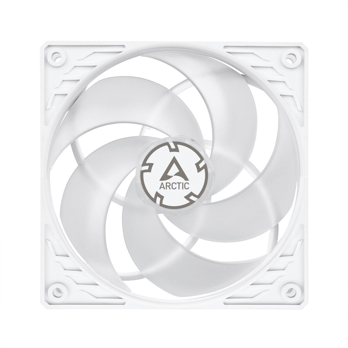 ARCTIC P12 PWM PST - Computer Case Fan in White / Transparent - 120mm