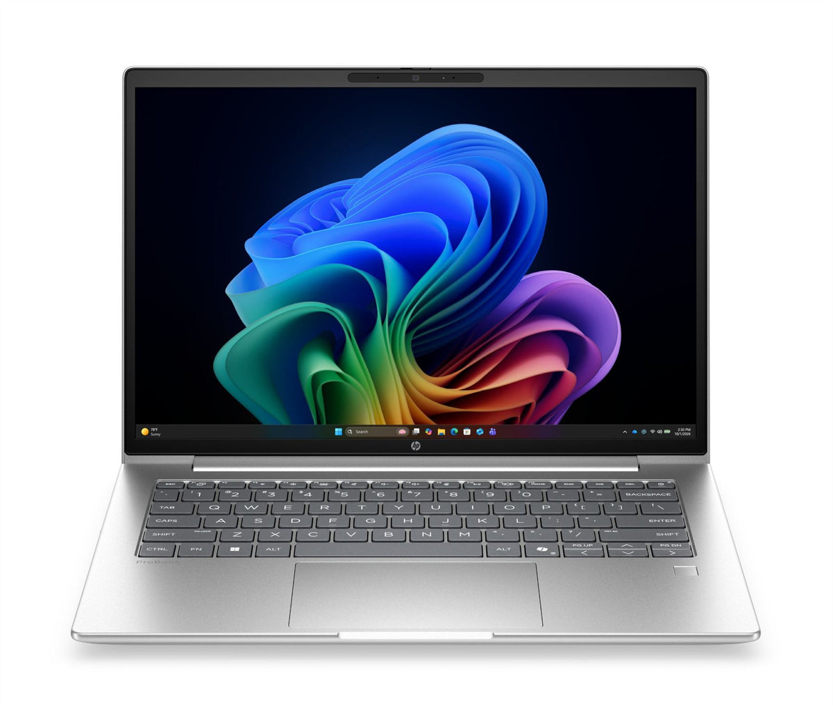 HP ProBook 4 G2a 14 inch Notebook Next Gen AI PC Wolf Pro Security Edition Copilot+ PC AMD Ryzen AI 7 445 Laptop 35.6 cm (14") Touchscreen WUXGA 32 GB DDR5-SDRAM 1 TB SSD Wi-Fi 7 (802.11be) Windows 11 Pro Silver
