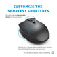 Hewlett Packard 635 - Bluetooth RF Wireless Mouse - 1,200 DPI