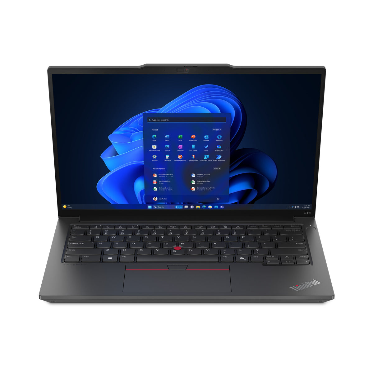 Lenovo ThinkPad E14 Laptop - 35.6 cm (14") - AMD Ryzen™ 7 7735HS - 16 GB DDR5-SDRAM - 512 GB SSD - Wi-Fi 6E - Windows 11 Pro - Black