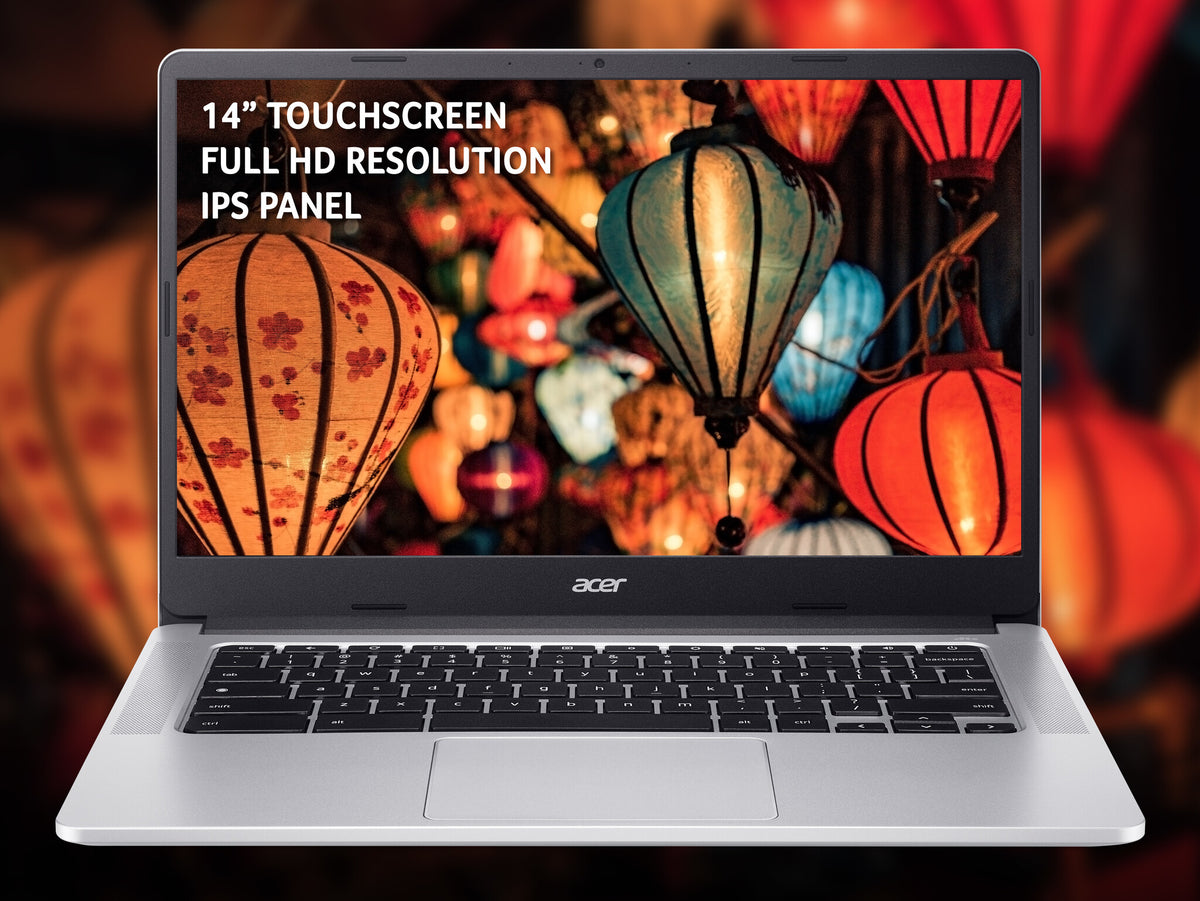 Acer Chromebook 314 - 35.6 cm (14") - Touchscreen - Intel® Pentium® Silver - 8 GB LPDDR4x-SDRAM - 128 GB SSD - Wi-Fi 5 - ChromeOS - Silver