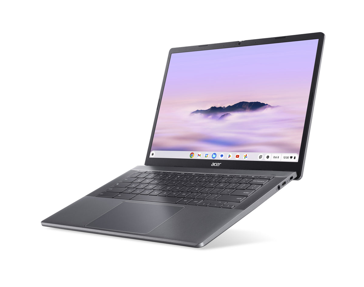 Acer Chromebook Plus 514 - 35.6 cm (14&quot;) - Touchscreen - AMD Ryzen™ 5-7520C - 8 GB LPDDR5x-SDRAM - 256 GB SSD - Wi-Fi 6E - ChromeOS - Grey