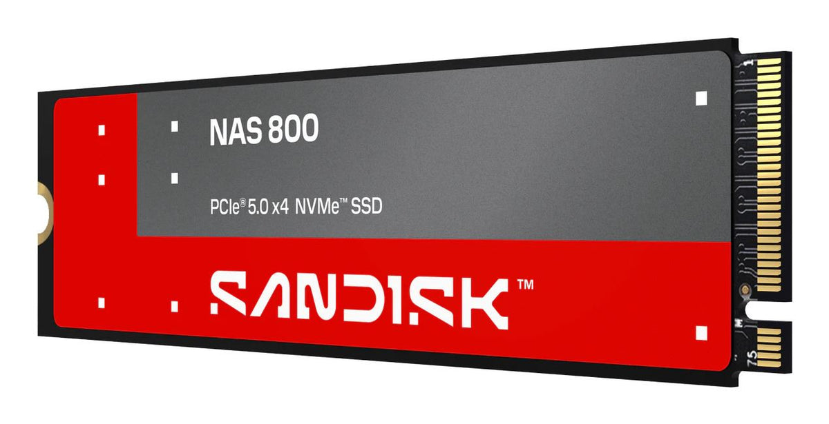 SanDisk NAS 800 1.92 TB M.2 PCI Express 5.0 NVMe 3D TLC NAND