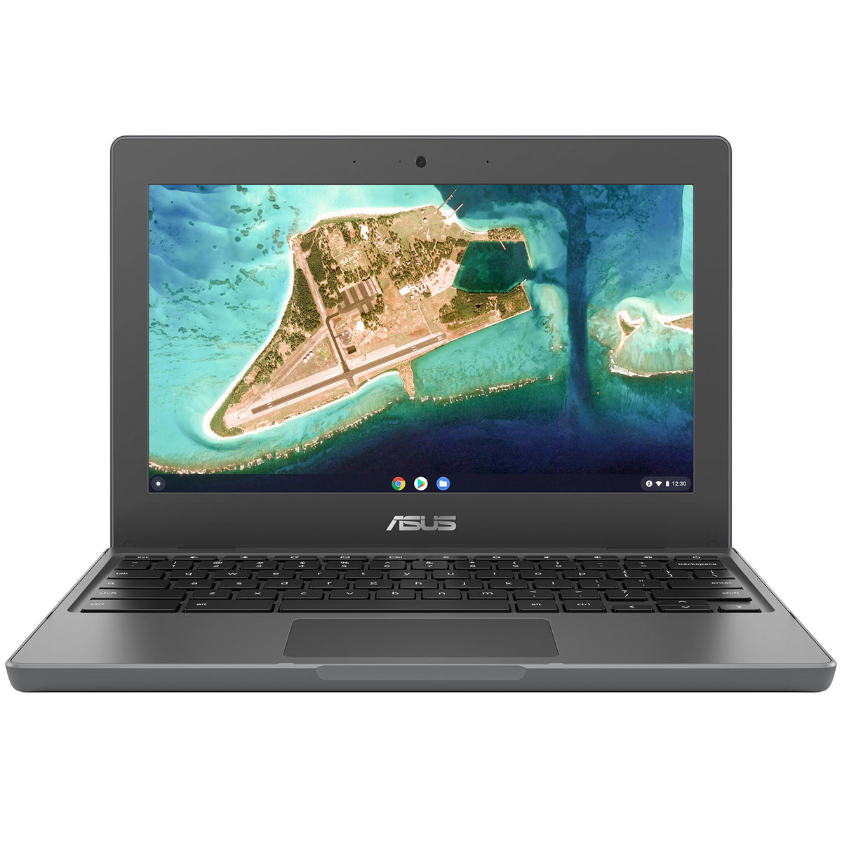ASUS Chromebook Flip CR1 - 29.5 cm (11.6&quot;) - Touchscreen - Intel® Celeron® N4500 - 4 GB LPDDR4x-SDRAM - 64 GB eMMC - Wi-Fi 6 - ChromeOS - Grey