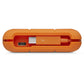 LaCie Rugged - USB-C External HDD in Orange - 2 TB