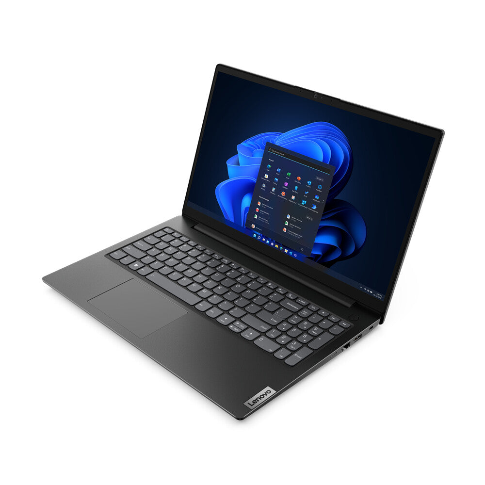 Lenovo V15 Laptop - 39.6 cm (15.6&quot;) - AMD Ryzen™ 5 7430U - 8 GB DDR4-SDRAM - 512 GB SSD - Wi-Fi 5 - Windows 11 Home - Black