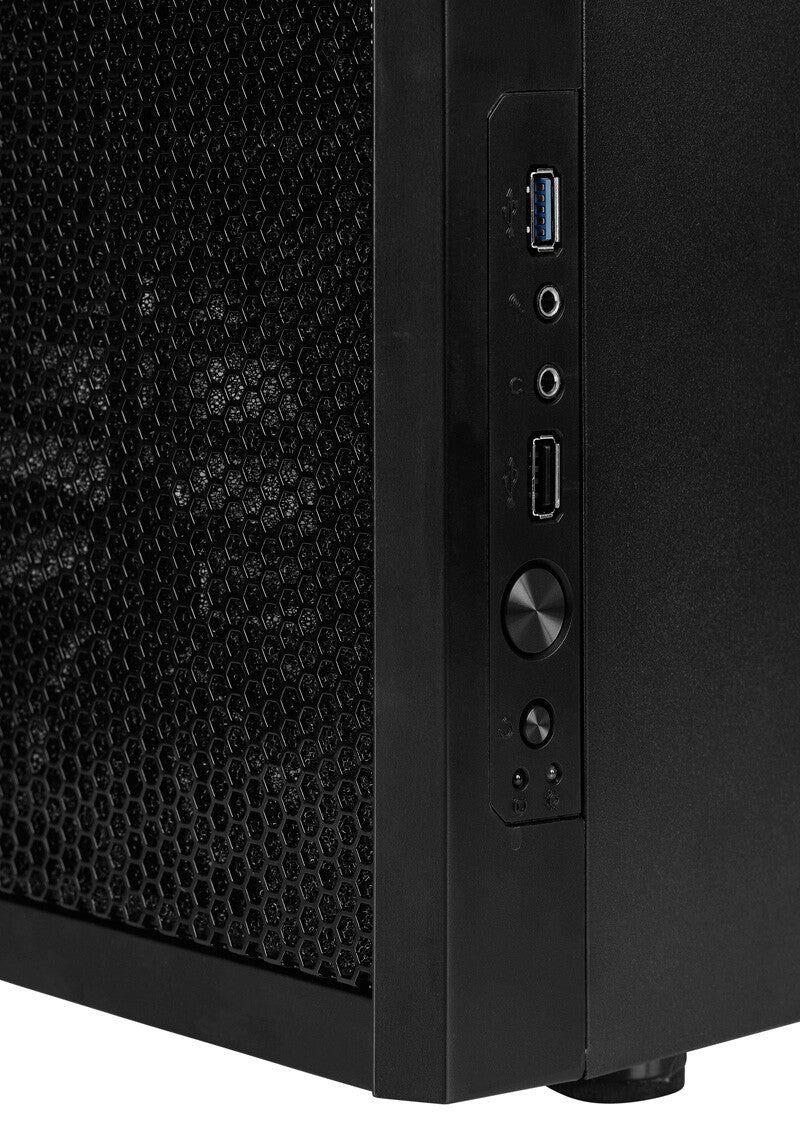 Fractal Design Core 1000 - MicroATX Mid Tower Case in Black