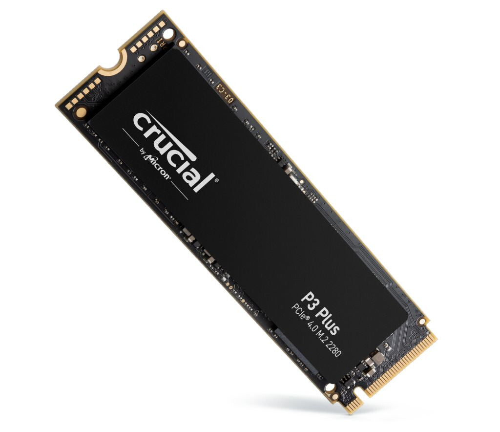 Crucial P3 Plus - PCI Express 4.0 3D NAND NVMe M.2 SSD - 500 GB