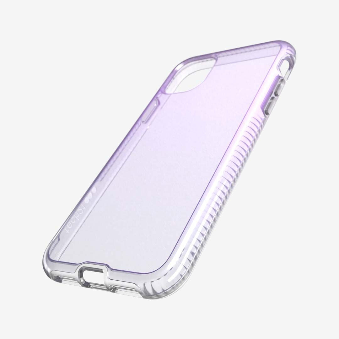 Tech21 Pure Shimmer mobile phone case for iPhone 11 in Pink