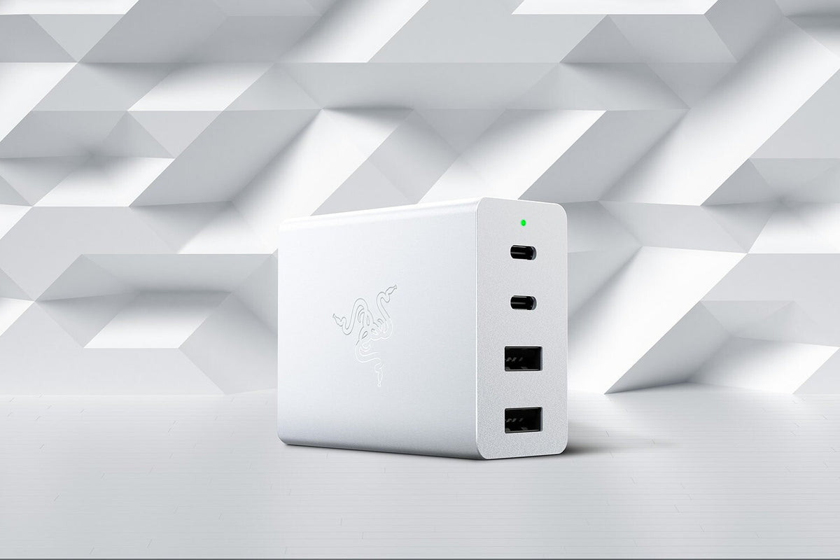 Razer USB-C 130W GaN Charger in White