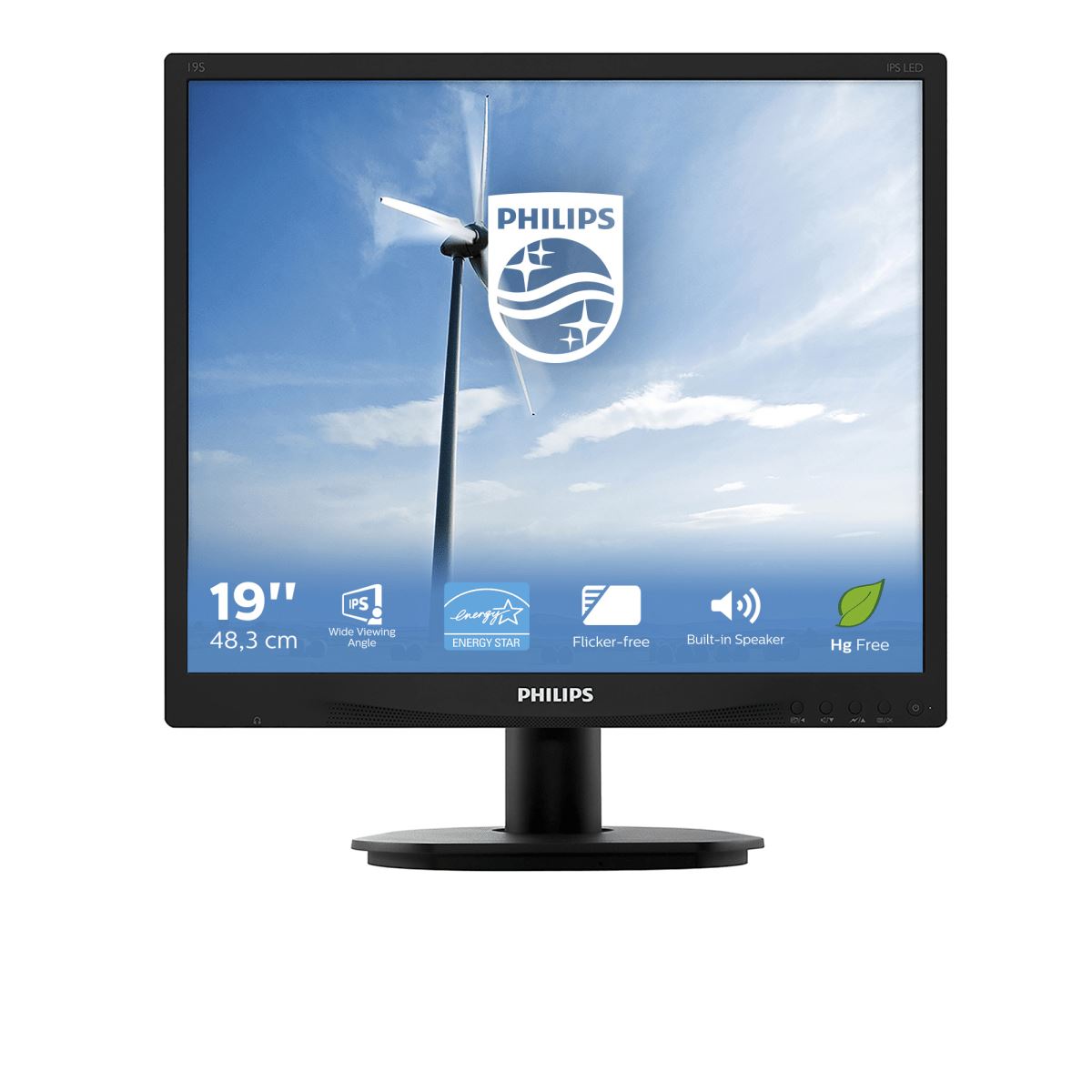 Philips S Line LED-backlit LCD Monitor 19S4QAB/00