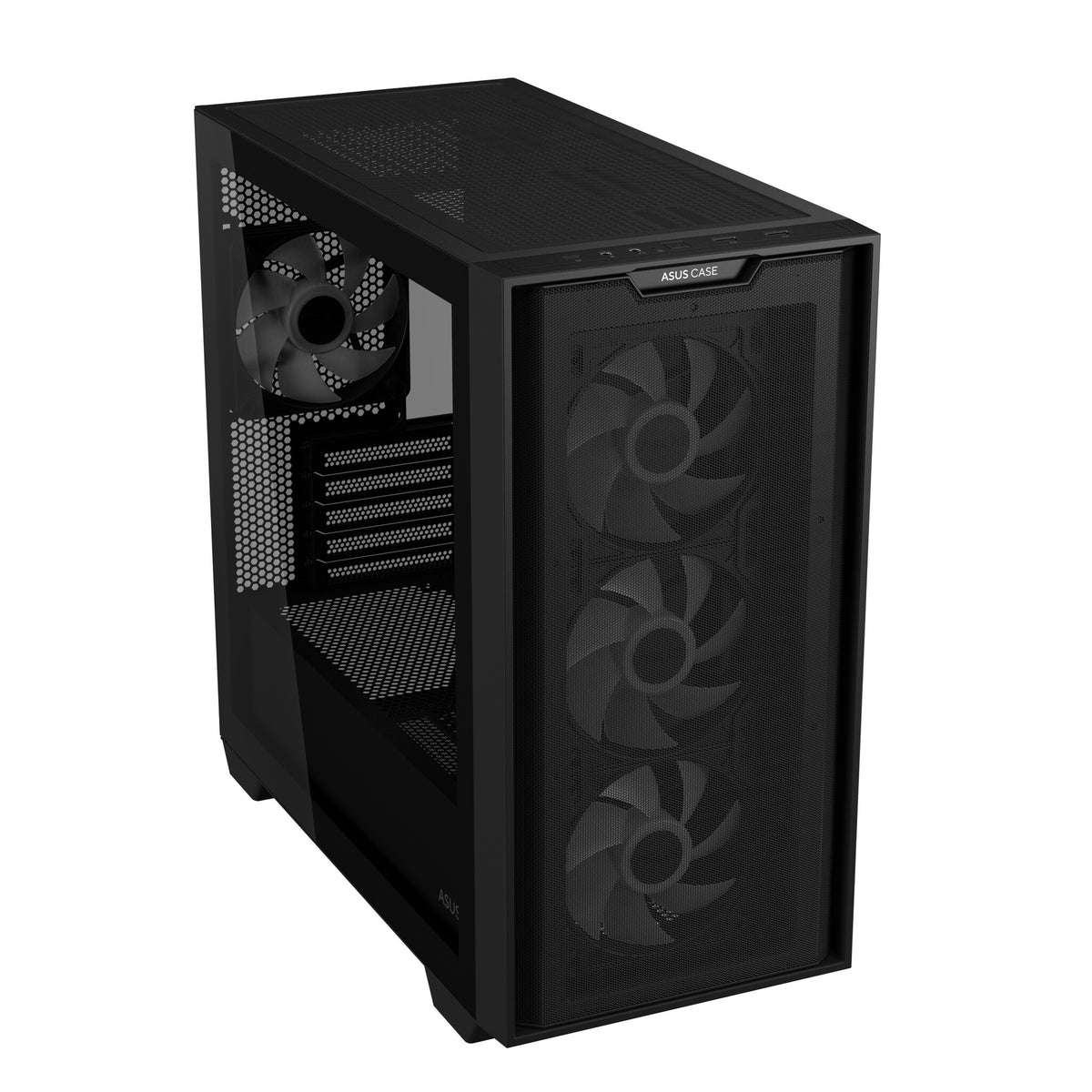 Asus A21 PLUS - MicroATX Mini Tower Case in Black