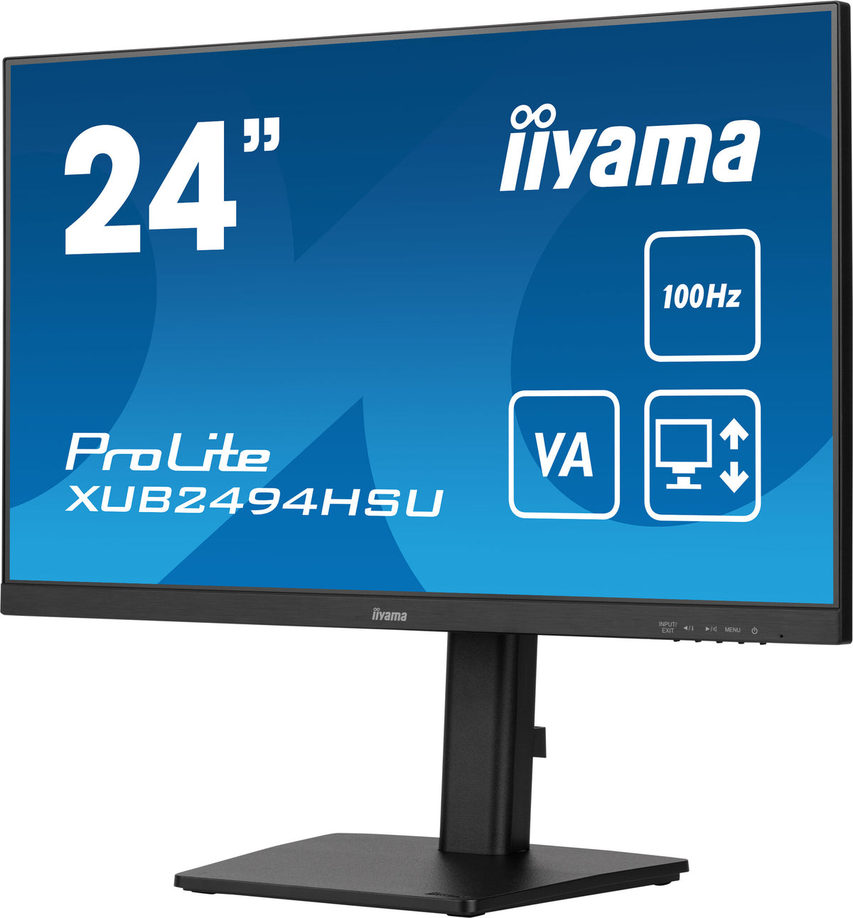 iiyama ProLite XUB2494HSU-B6 - 60.5 cm (23.8") - 1920 x 1080 pixels FHD LED Monitor