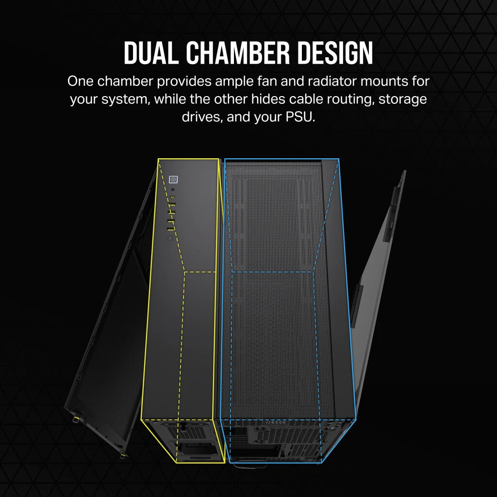 Corsair 6500D Airflow - ATX Mid Tower Case in Black