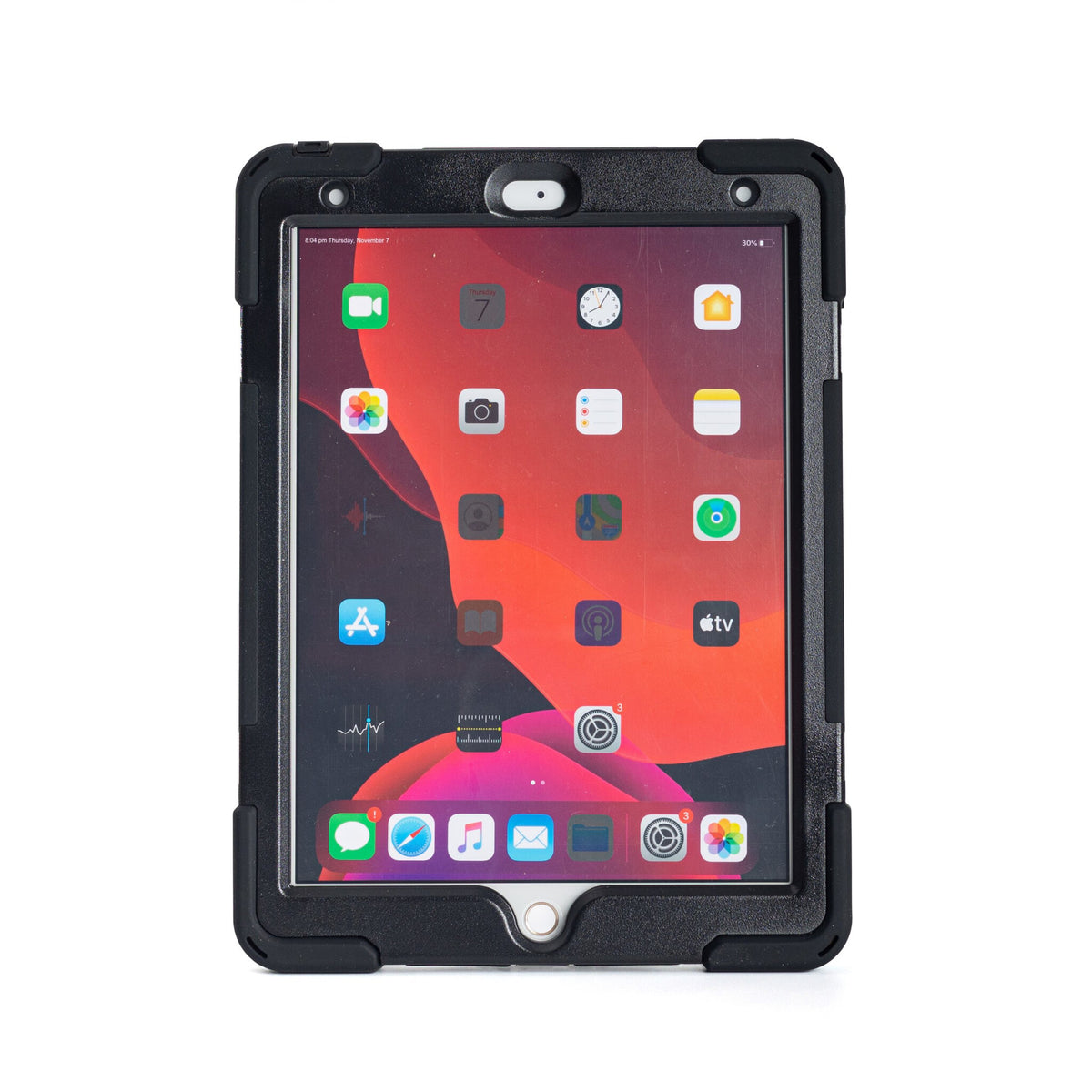 Techair Rugged Case for 10.2&quot; iPad in Black