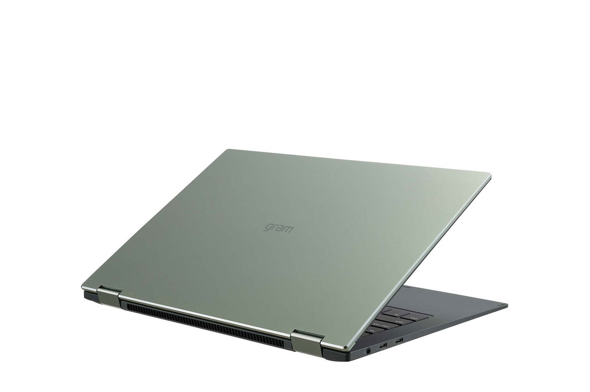LG Gram 14T90Q Hybrid (2-in-1) - 35.6 cm (14") - Touchscreen - Intel® Core™ i7-1260P - 16 GB LPDDR5-SDRAM - 1 TB SSD - Wi-Fi 6E - Windows 11 Home - Green