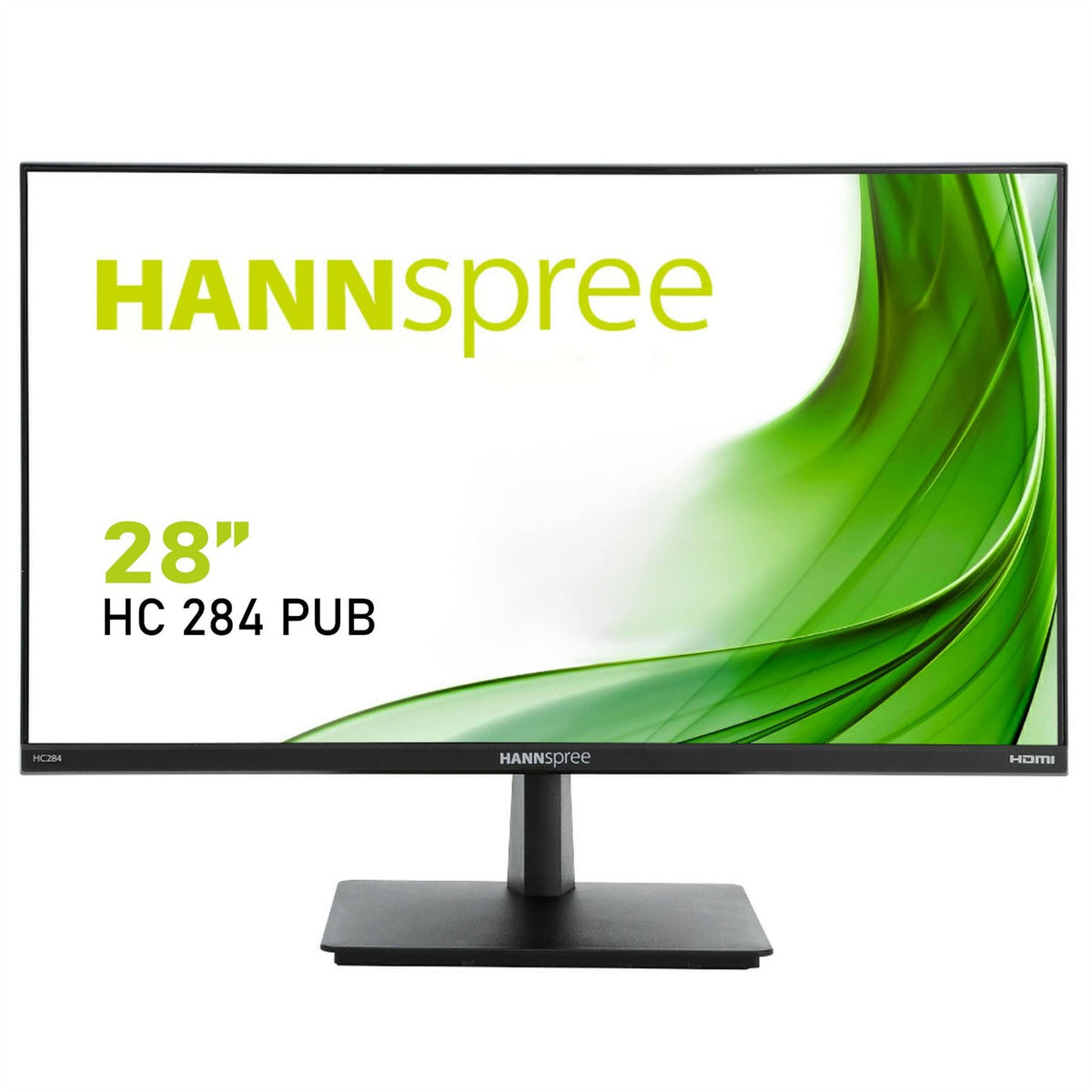 Hannspree HC 284 PUB 71.1 cm (28&quot;) 3840 x 2160 pixels 4K Ultra HD LED Black Monitor