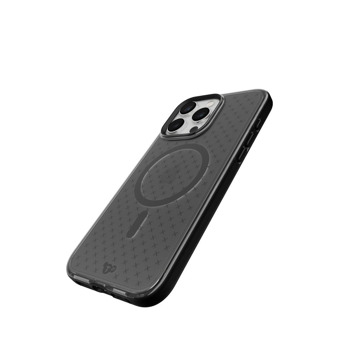 Tech21 Evo Check with MagSafe for iPhone 15 Pro Max in Smokey / Black