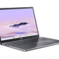 Acer Chromebook Plus 514 - 35.6 cm (14") - Touchscreen - AMD Ryzen™ 5-7520C - 8 GB LPDDR5x-SDRAM - 256 GB SSD - Wi-Fi 6E - ChromeOS - Grey