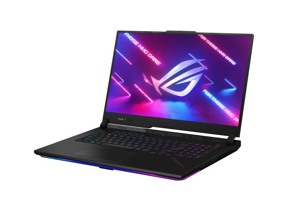 ASUS ROG Strix SCAR 17 Laptop - 43.9 cm (17.3&quot;) - AMD Ryzen™ 9 7945HX - 32 GB DDR5-SDRAM - 1 TB SSD - NVIDIA GeForce RTX 4080 - Wi-Fi 6E - Windows 11 Home - Black