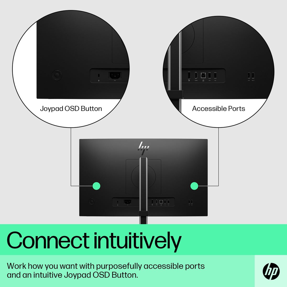 HP E-Series E22 G5 - 54.6 cm (21.5") - 1920 x 1080 pixels Full HD LED Monitor