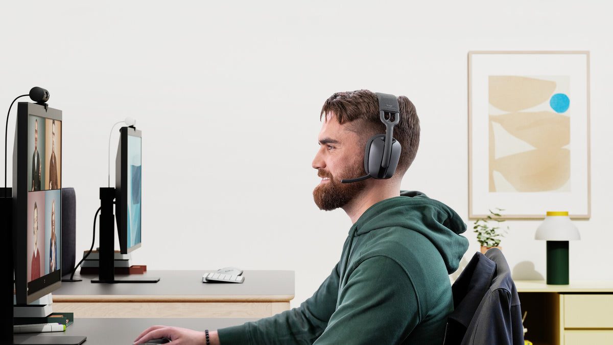 Logitech Zone Vibe Wireless - Wireless Headset for Graphite