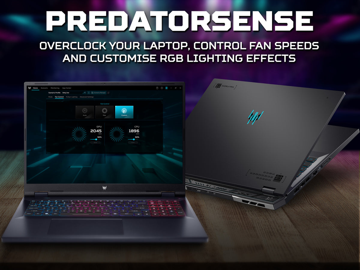Acer Predator Helios Neo 18 - 45.7 cm (18&quot;) - Intel® Core™ i7-14700HX - 16 GB DDR5-SDRAM - 1 TB SSD - NVIDIA GeForce RTX 4070 - Wi-Fi 6E - Windows 11 Pro - Black