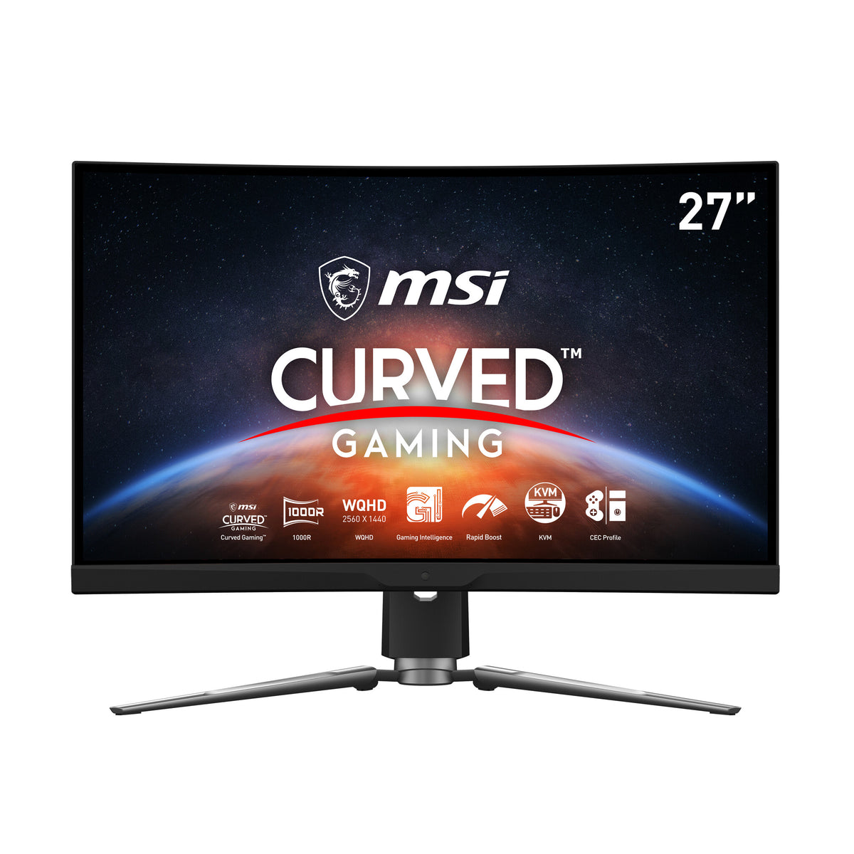 MSI MPG Artymis 273CQR - 68.6 cm (27") - 2560 x 1440 pixels WQHD LCD Monitor