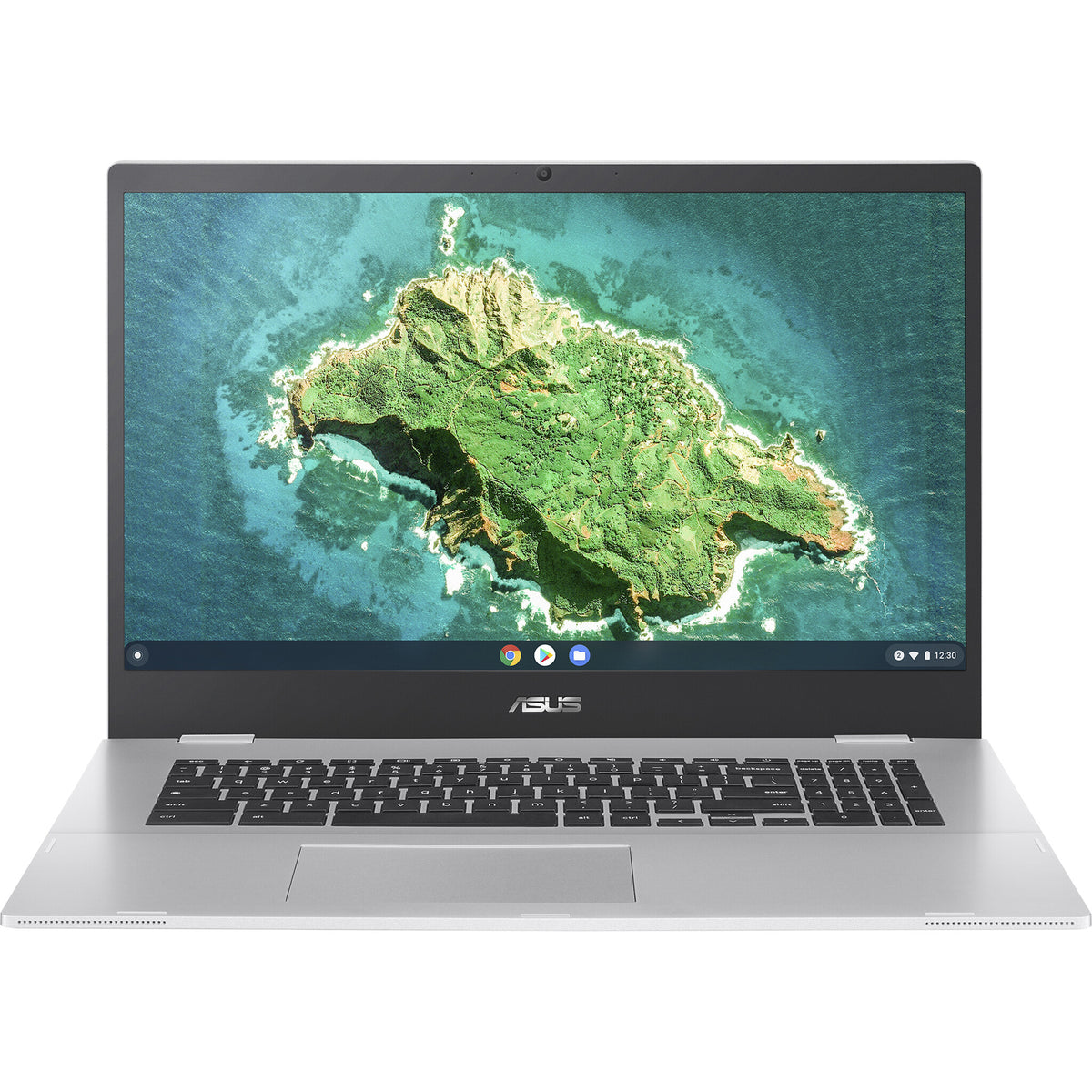 ASUS Chromebook - 43.9 cm (17.3") - Intel® Pentium® Silver N6000 - 4 GB LPDDR4x-SDRAM - 128 GB eMMC - Wi-Fi 6 - ChromeOS - Silver