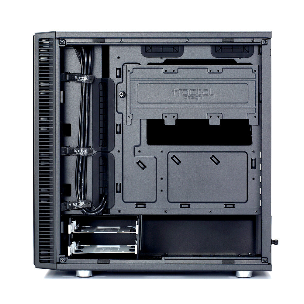 Fractal Design Define Mini C - MicroATX Mid Tower Case in Black