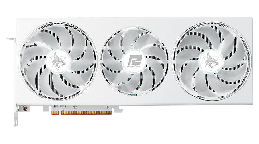 PowerColor Hellhound OC "White Edition" - AMD 16 GB GDDR6 Radeon RX 7800XT graphics card