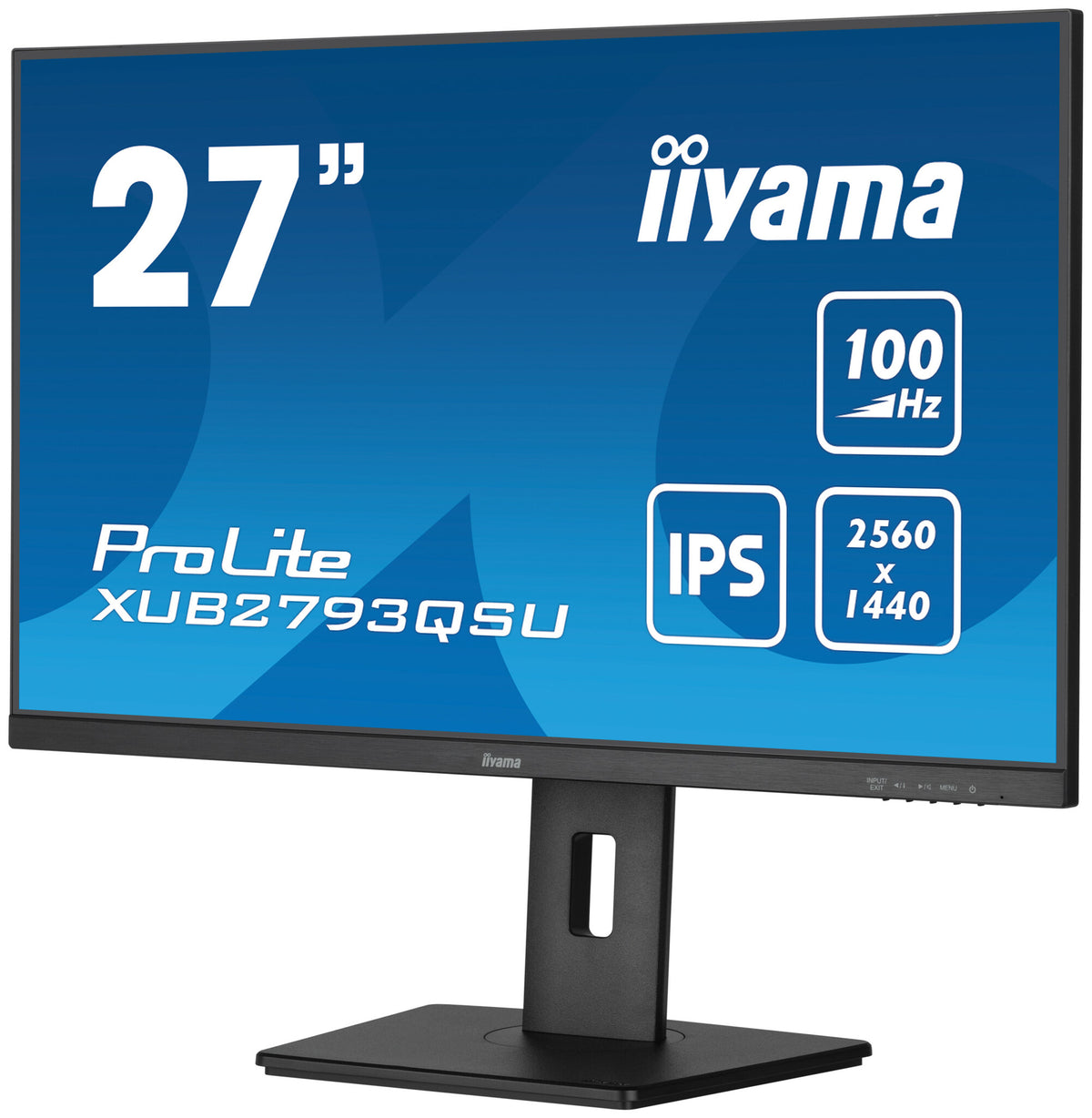 iiyama ProLite XUB2793QSU-B6 - 68.6 cm (27") - 2560 x 1440 pixels QHD LED Monitor