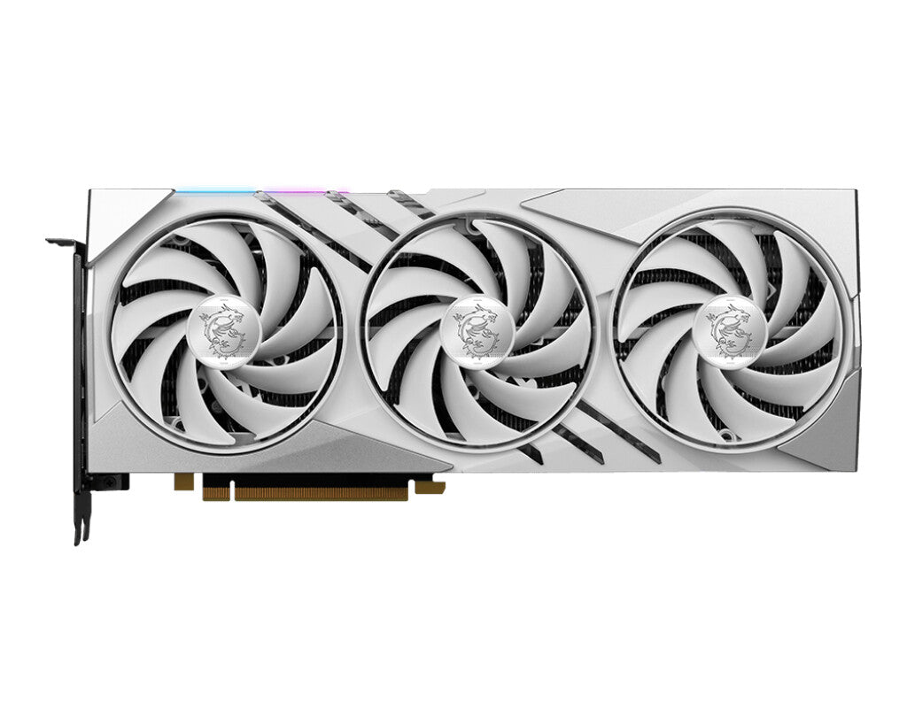 MSI GAMING X SLIM WHITE - NVIDIA 16 GB GDDR6X GeForce RTX 4070 Ti SUPER graphics card