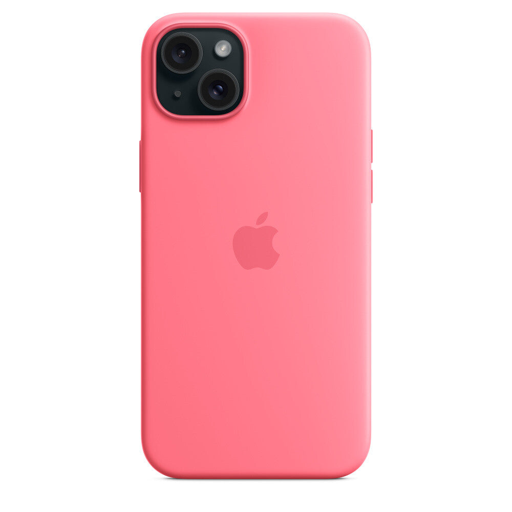 Apple MWNE3ZM/A - Silicone Case with MagSafe for iPhone 15 Plus in Pink