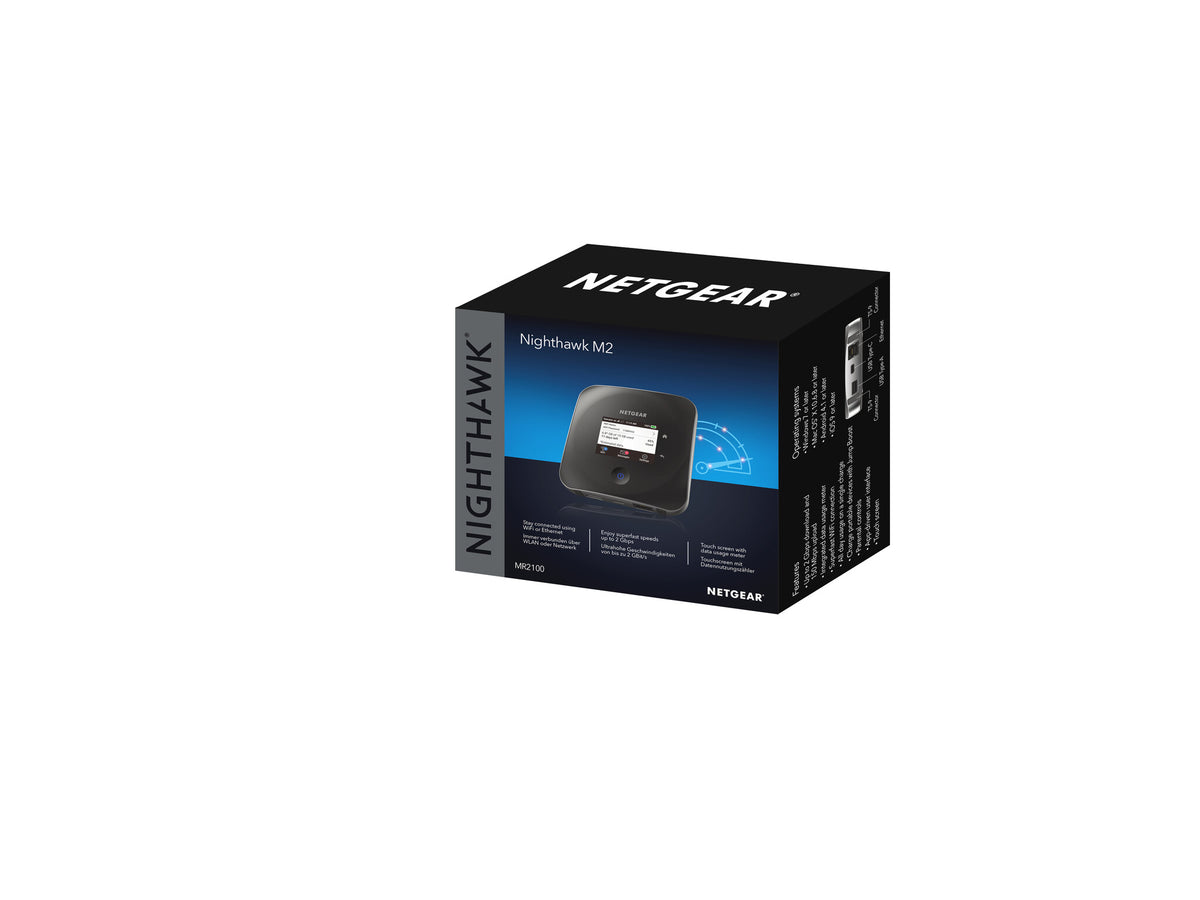 NETGEAR Nighthawk M2 - 4G Wi-Fi 4 Mobile Hotspot Cellular Network Router