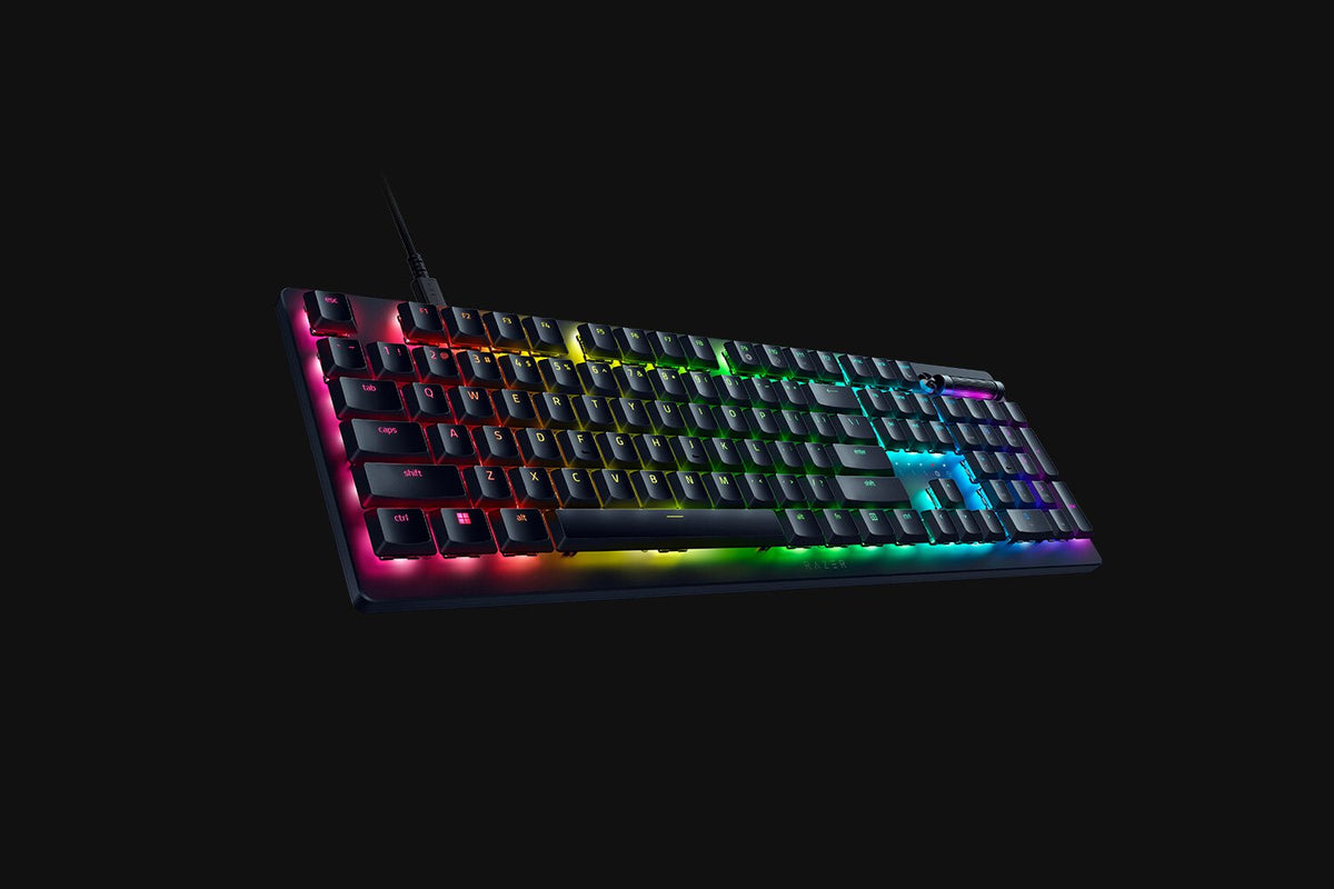 Razer DeathStalker V2 - USB Wired RGB Opto-Mechanical Keyboard in Black (QWERTY UK)