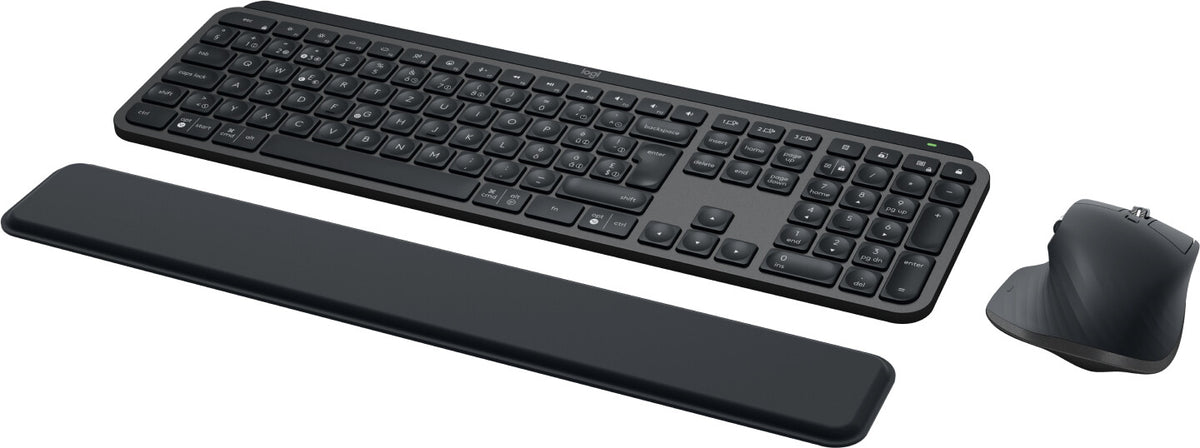 Logitech MX Keys S Combo - RF Wireless + Bluetooth keyboard (QWERTZ Swiss) & Mouse in Graphite