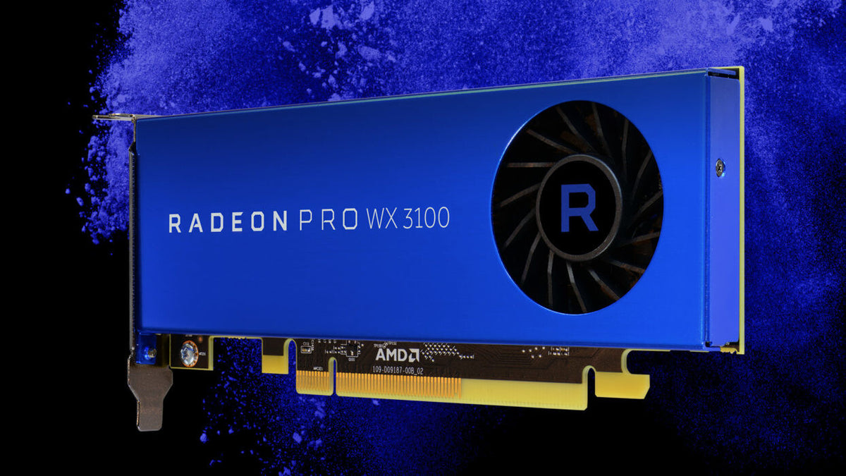 AMD 4 GB GDDR5 Radeon Pro WX 3100 graphics card